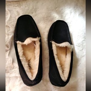 UGG Ascot Sheepskin Slipper Loafers